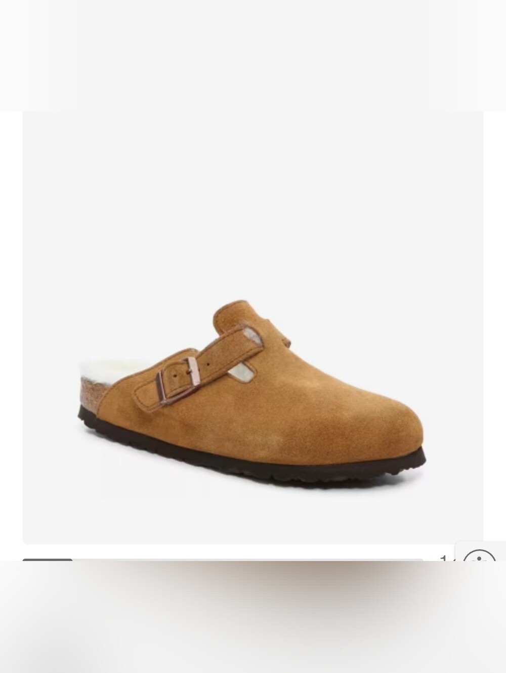 Birkenstock Boston Shearling Clogs